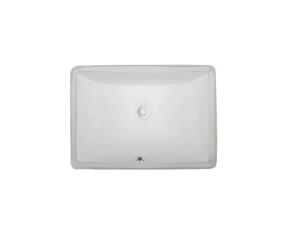 Undermount Ceramic White Lavatory Vanity Sink