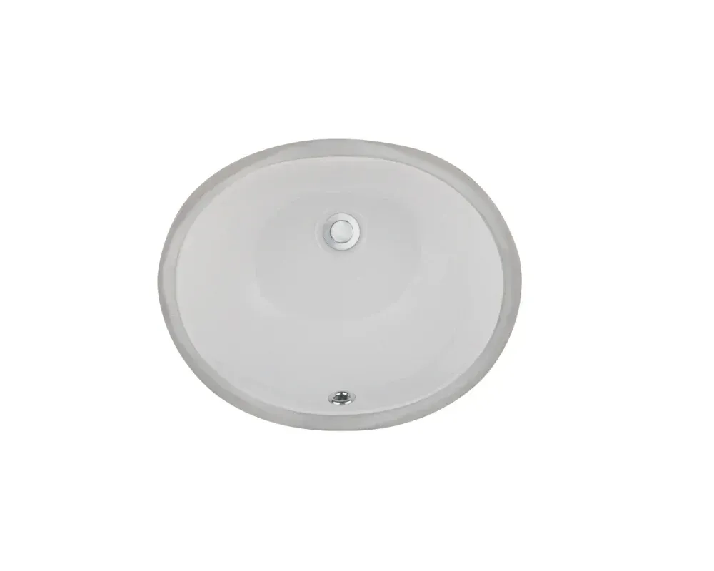 Undermount Ceramic White Lavatory Vanity Sink