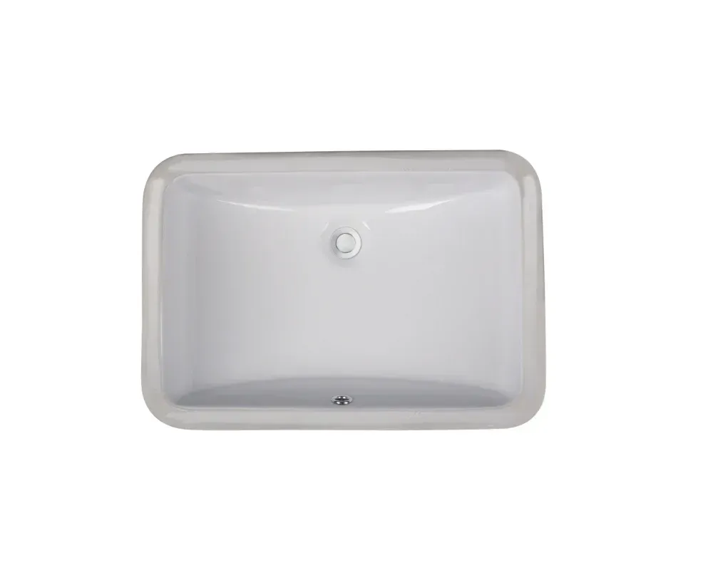 Undermount Ceramic White Lavatory Vanity Sink