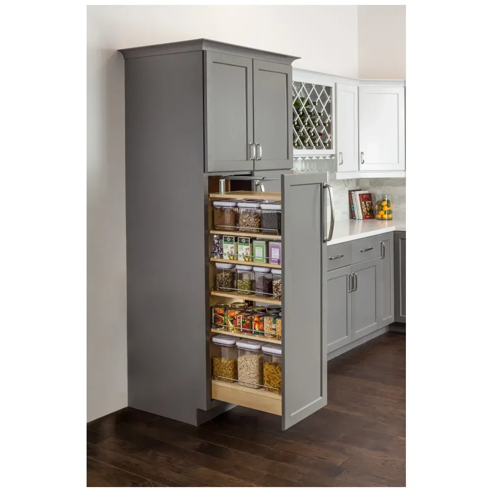 Hardware Resources Heavy-Duty Wood Pantry Pullout