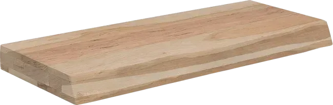 Unfinished Cherry Floating Shelf