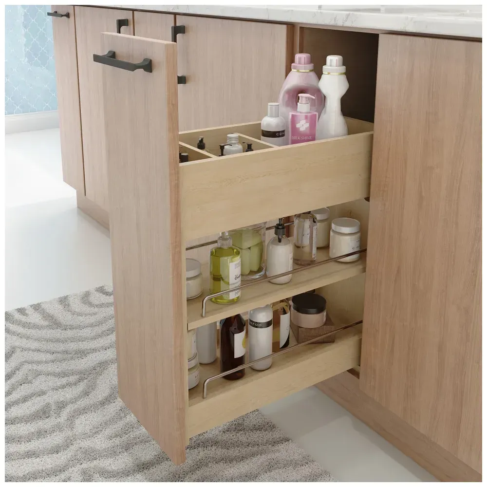 Hardware Resources No Wiggle Soft-close Vanity Cabinet Pullout