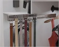 Hardware Resources Closet Shoe, Pant, Belt & Tie Organizers
