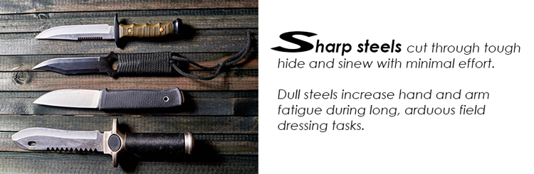 Sharp Steels in the Wild