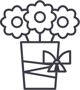 disegno vaso di fiori