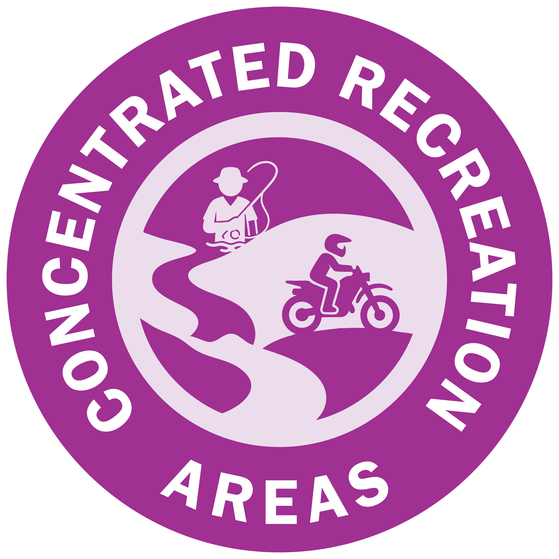 concentrated recreation areas icon