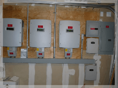 Electrical Boxes of Solar Panel System - Electric Contractors in Bay Shore, NY