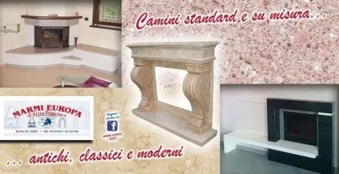 camini in marmo e granito