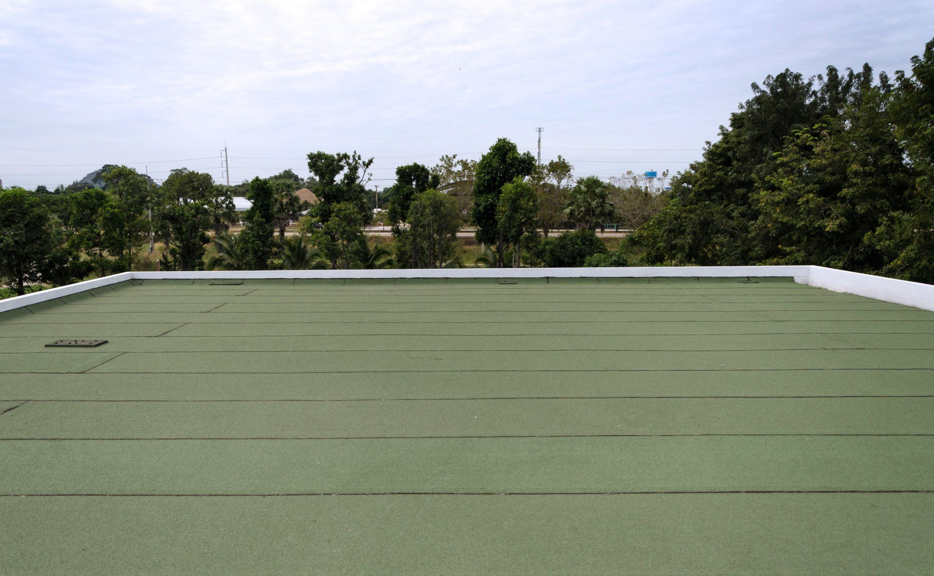 Commercial membrane roofs Norfolk, VA — Green Membrane Roof in Suffolk, VA