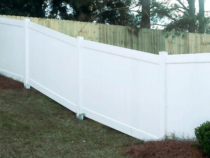 An image of  vinyl fence services in Marietta, GA