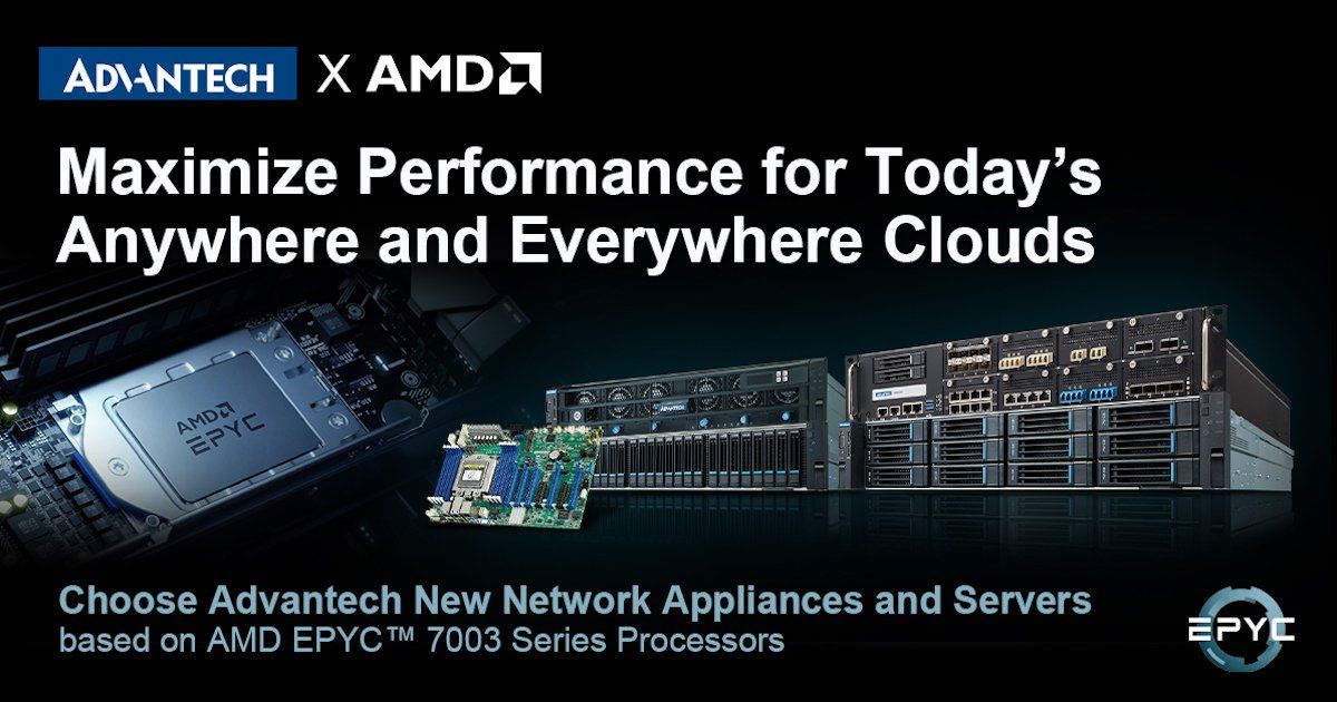 Advantech Servers Network Appliances Amd Epyc