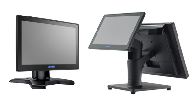 slim touch monitors for mini POS solutions or a second display in a POS solution