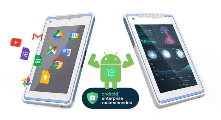 Medical-grade tablets with Android 12