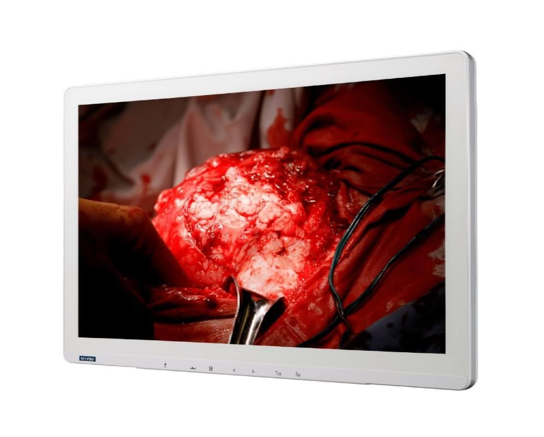 PAX-3 surgical monitor with RED content