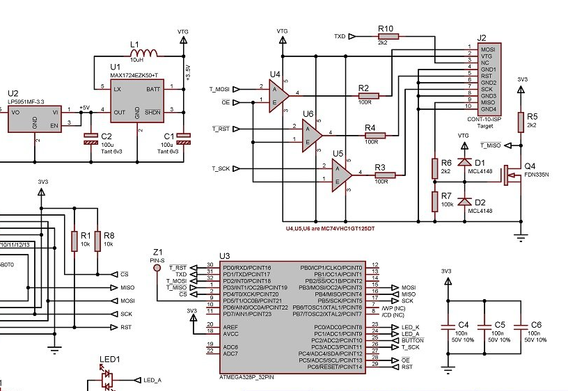 Electronics Design Schematic 