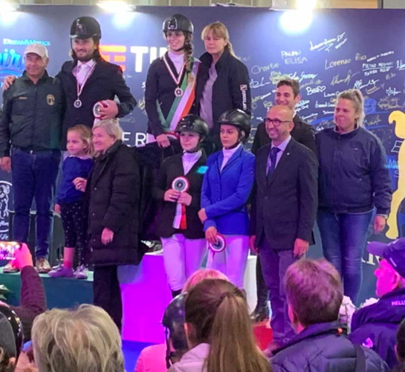 premiazione gara equestre