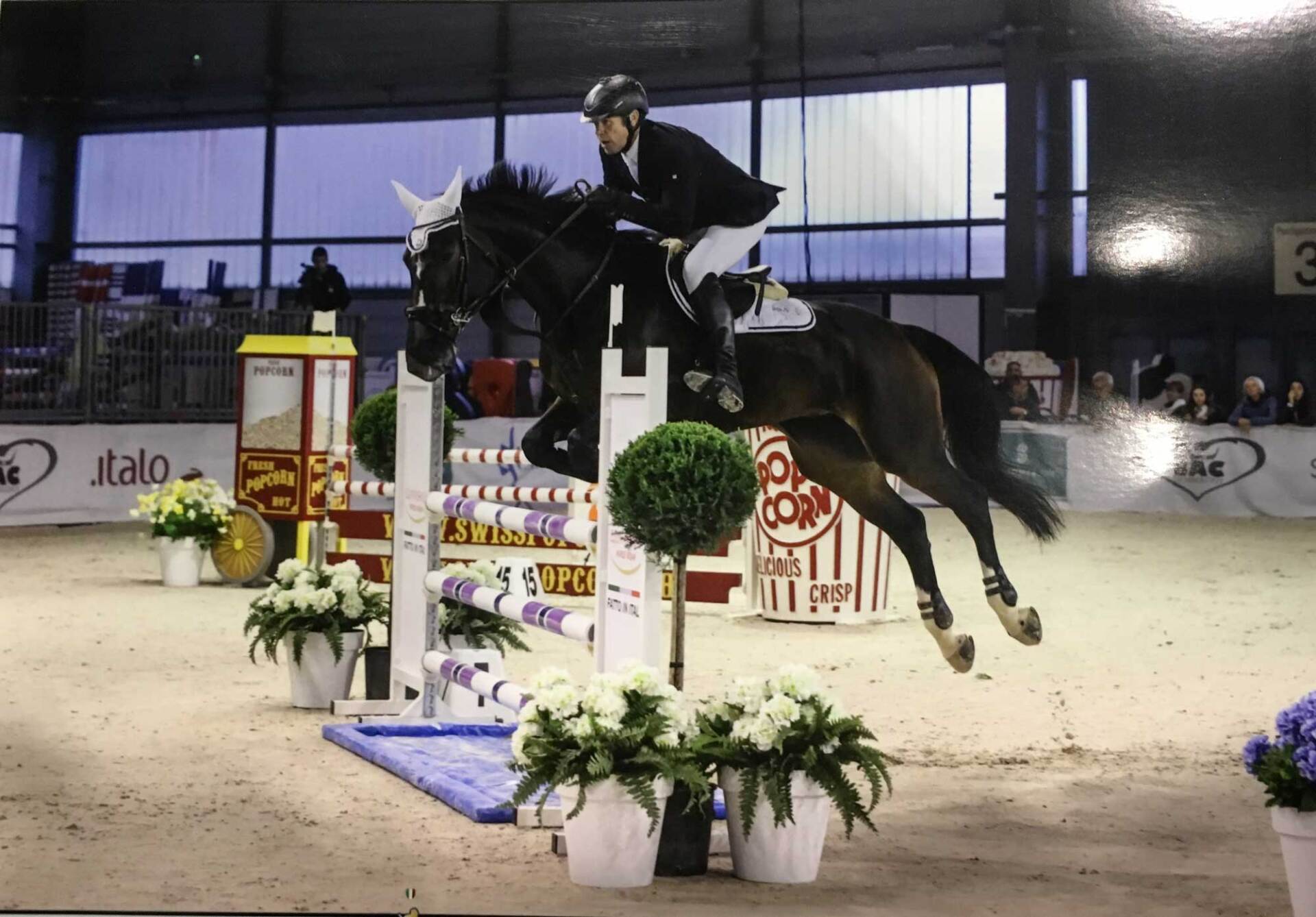 gara con salto ad ostacoli