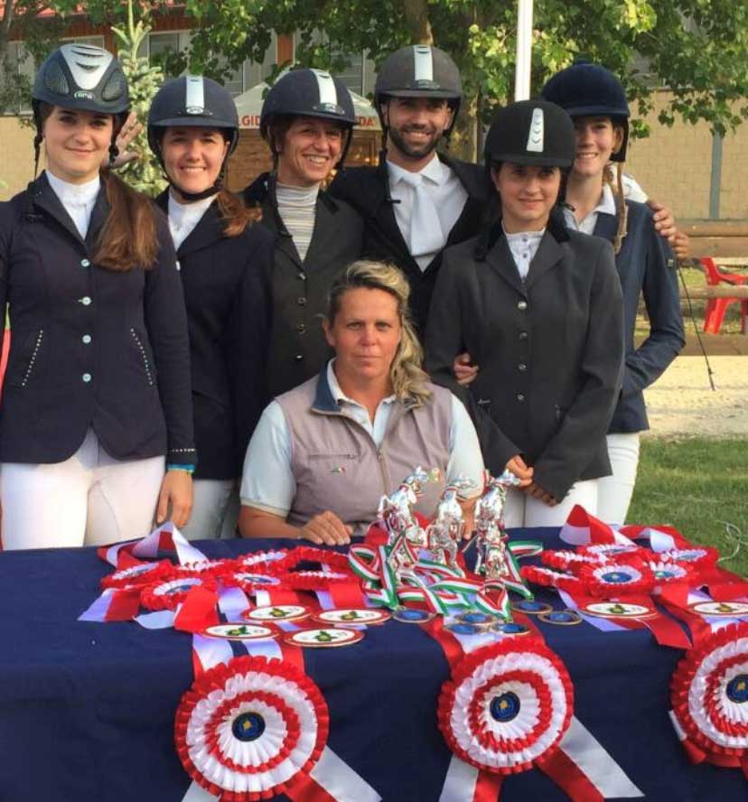 premi e medaglie gara equestre