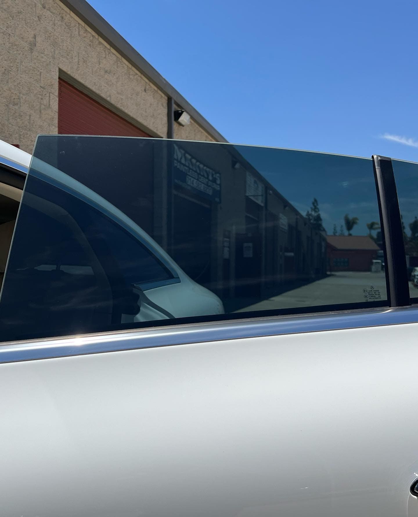 dyed charcoal window tint