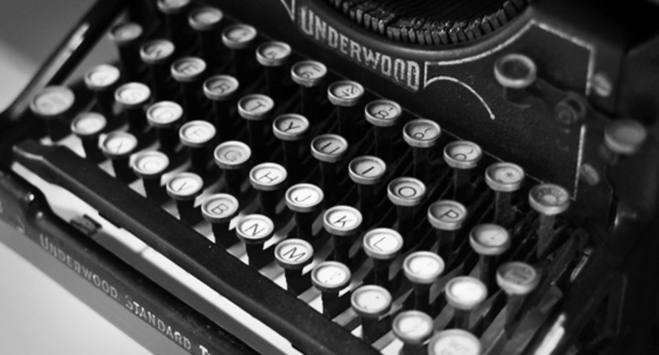 macchina da scrivere
