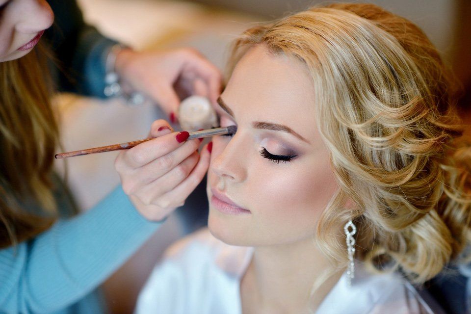Woman Having Makeup Service | Roselle, IL | Velarde Salon & Spa
