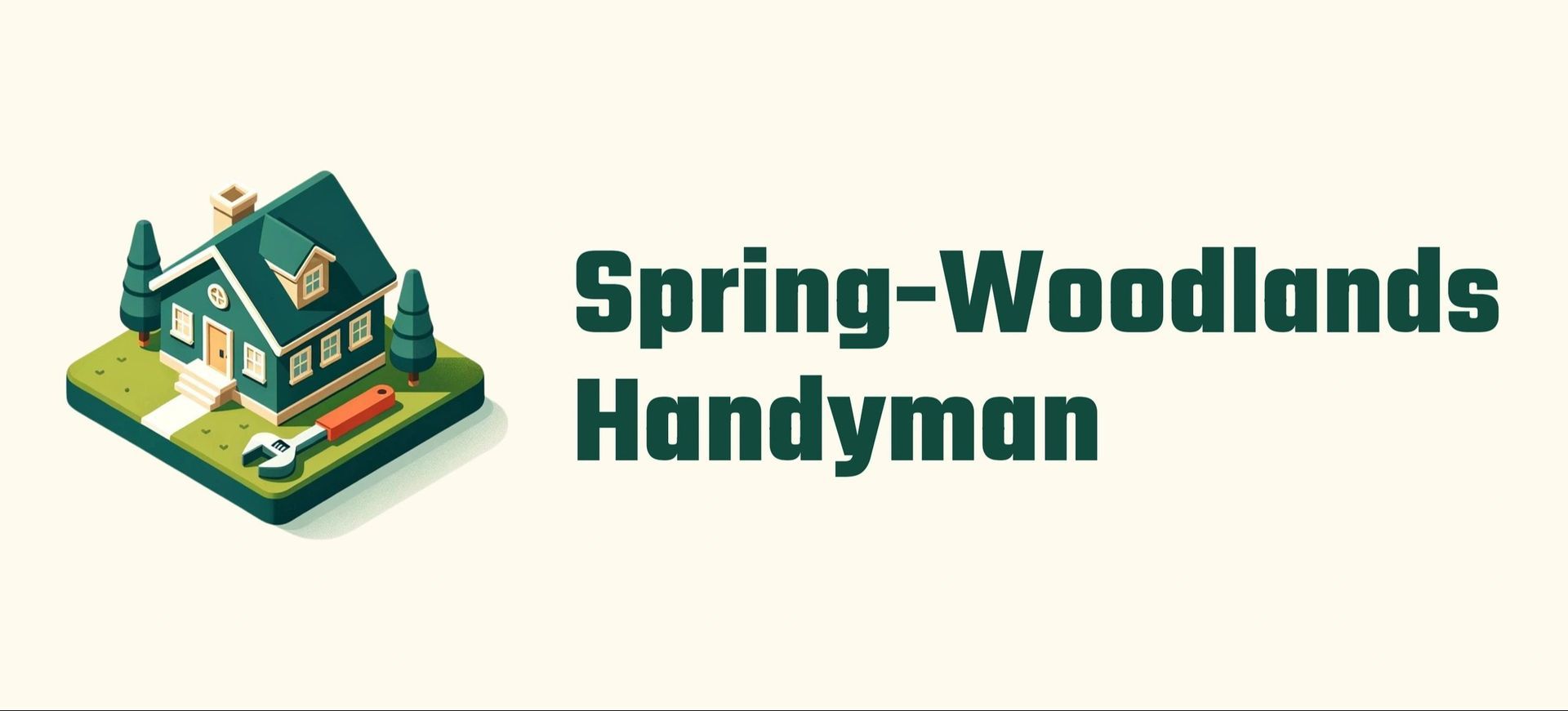 Spring-Woodlands Handyman Company Logo