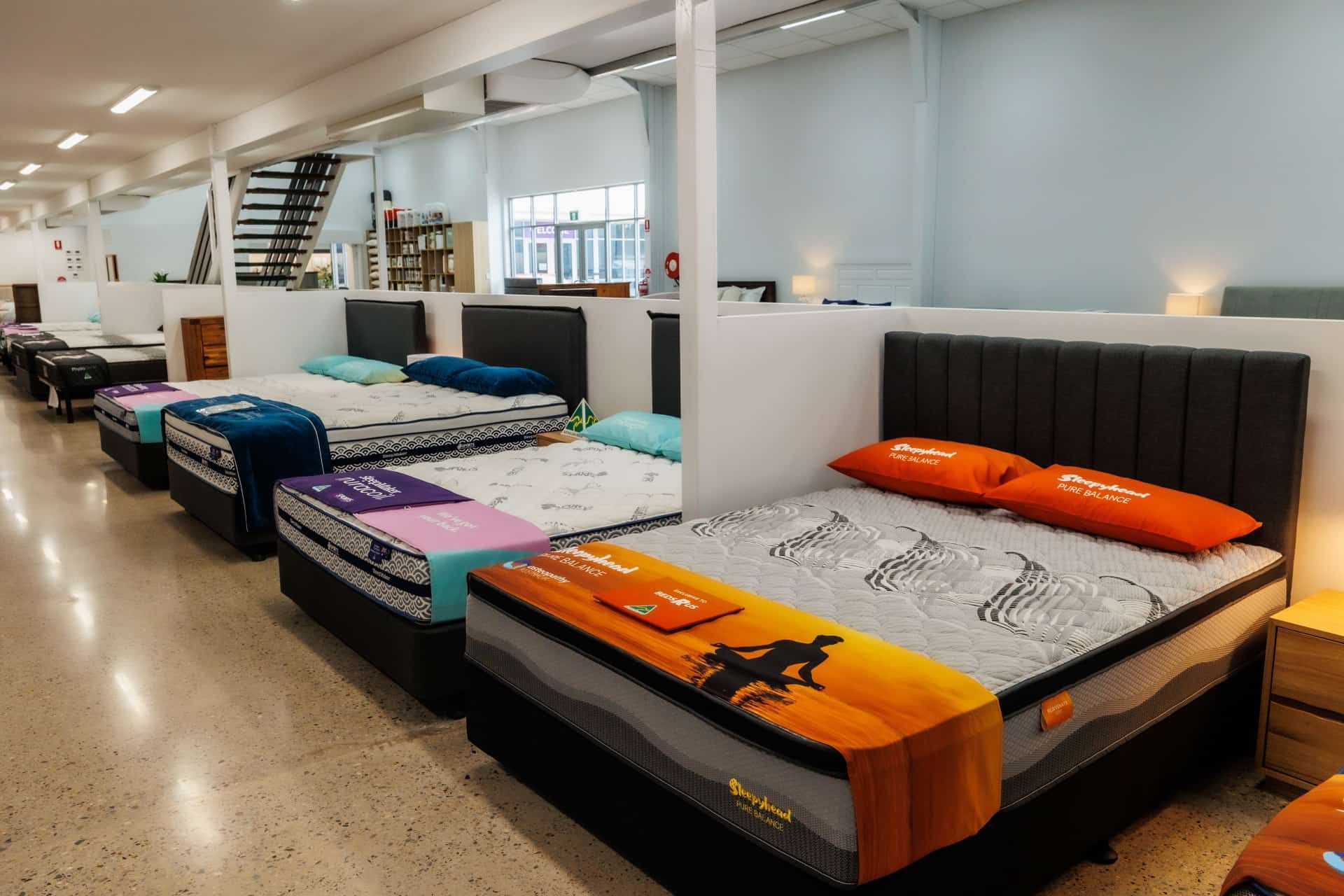 A Mattress Store Filled With Lots of Mattresses and Pillows — The Comfort Zone Darwin In Winnellie, NT