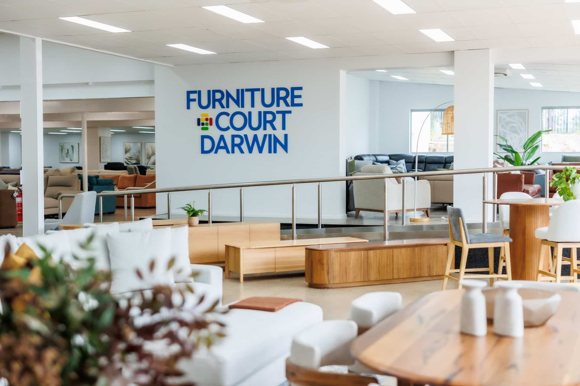 A Large Room Filled With Furniture — The Comfort Zone Darwin In Winnellie, NT