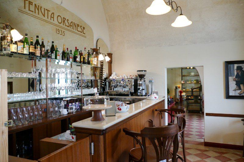 Ristorante dell'agriturismo