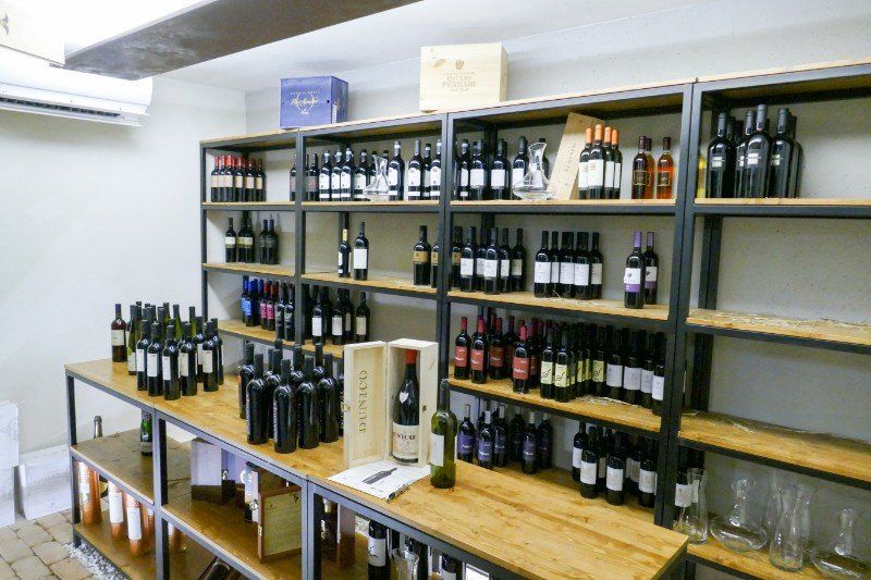 Cantina dell'agriturismo