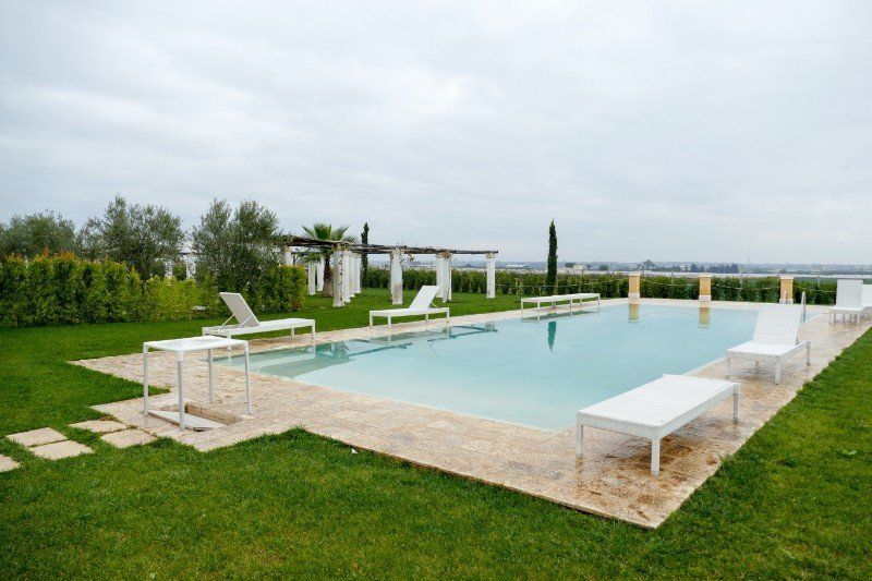 Собственный бассейн агротуристического комплекса