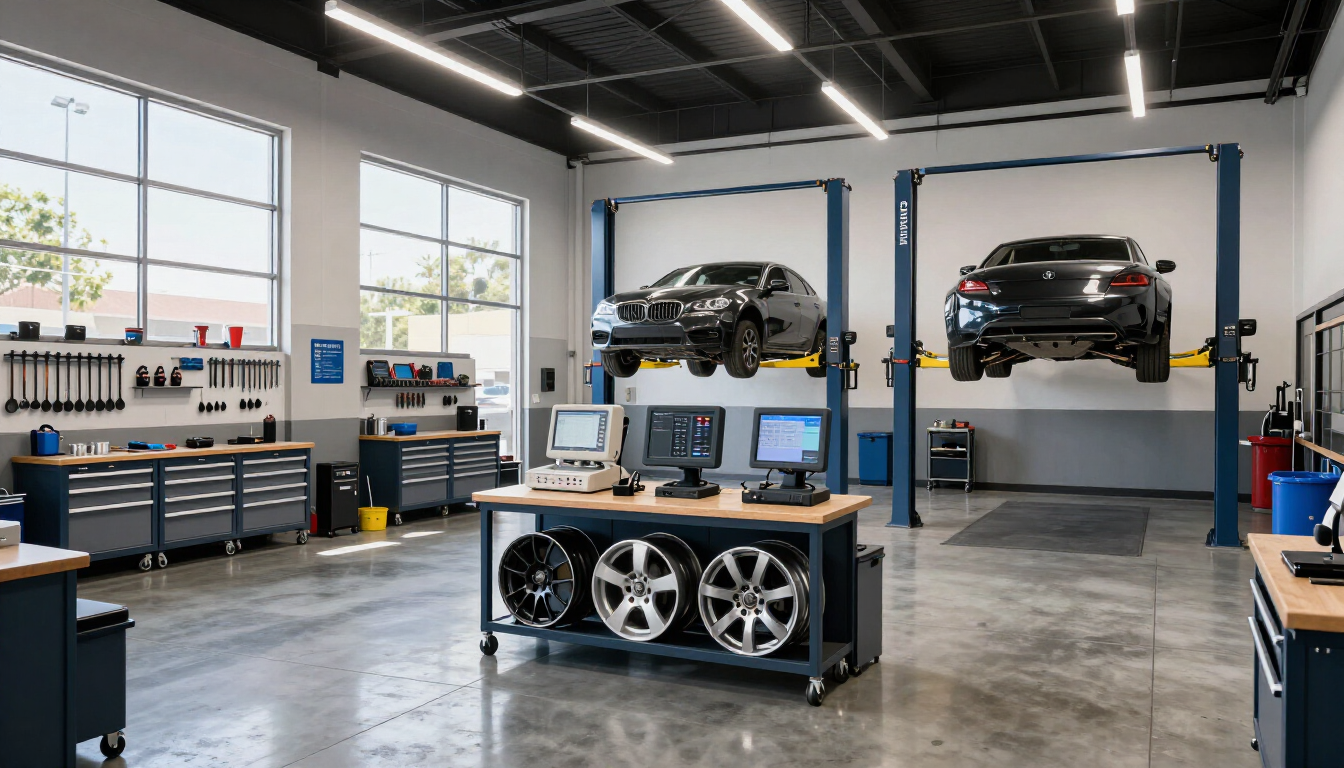 Professional vehicle fluid level checks at High Tech Auto in Santa Maria CA