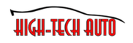 Logo for Demo Auto Repair: text with a gear icon, red and navy colors.