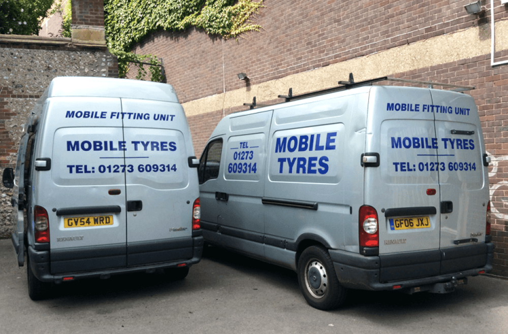 Mobile Tyres service vehicle