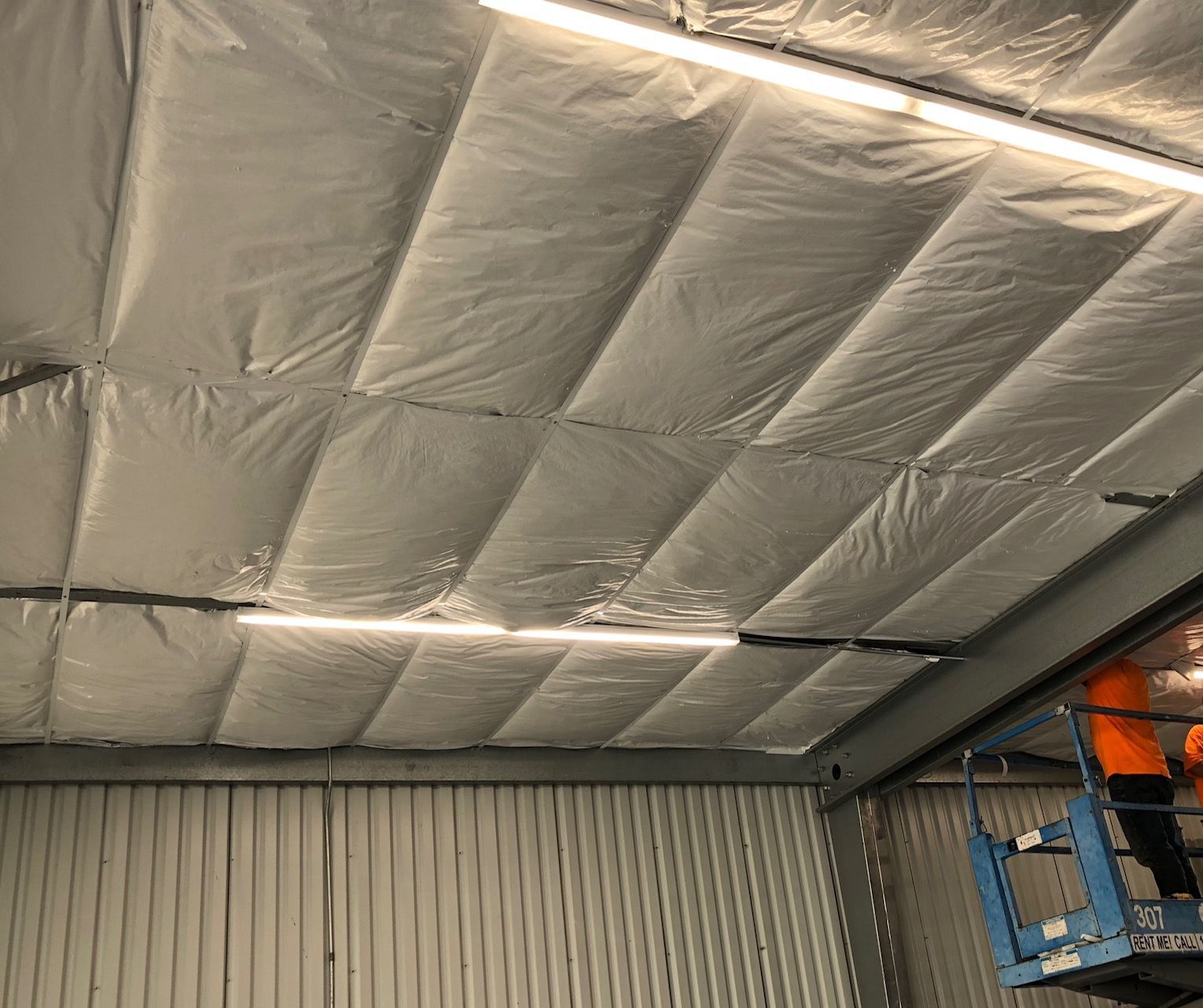 insulated ceiling