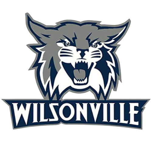 A logo for wilsonville with a cat on it