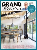 The cover of grand designs magazine is fast and fabulous.