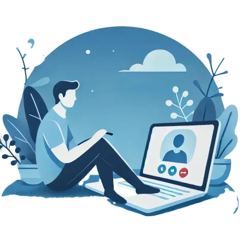 Sessões de terapia online