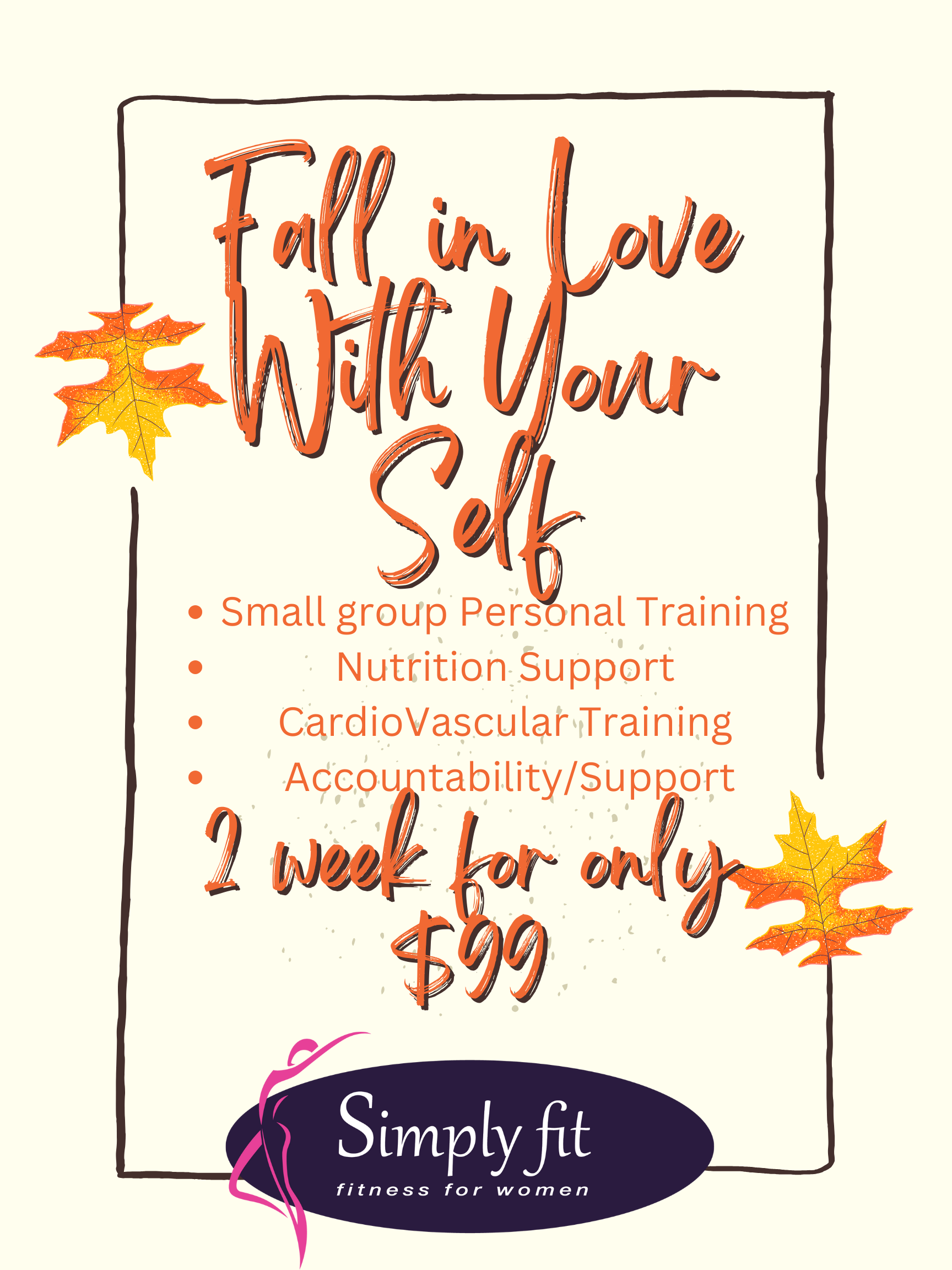 Event Banner - Derry, NH - Simply Fit Fitness For Women