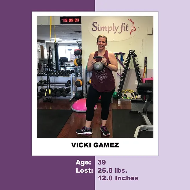 Vicki Gamez - Derry, NH - Simply Fit Fitness For Women