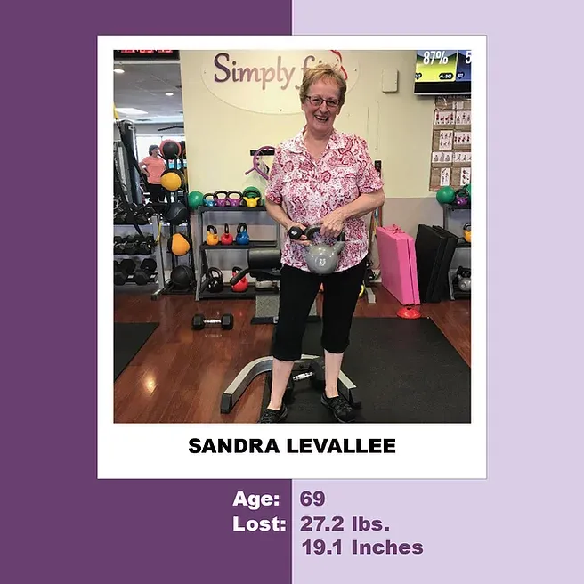 Sandra Levallee - Derry, NH - Simply Fit Fitness For Women