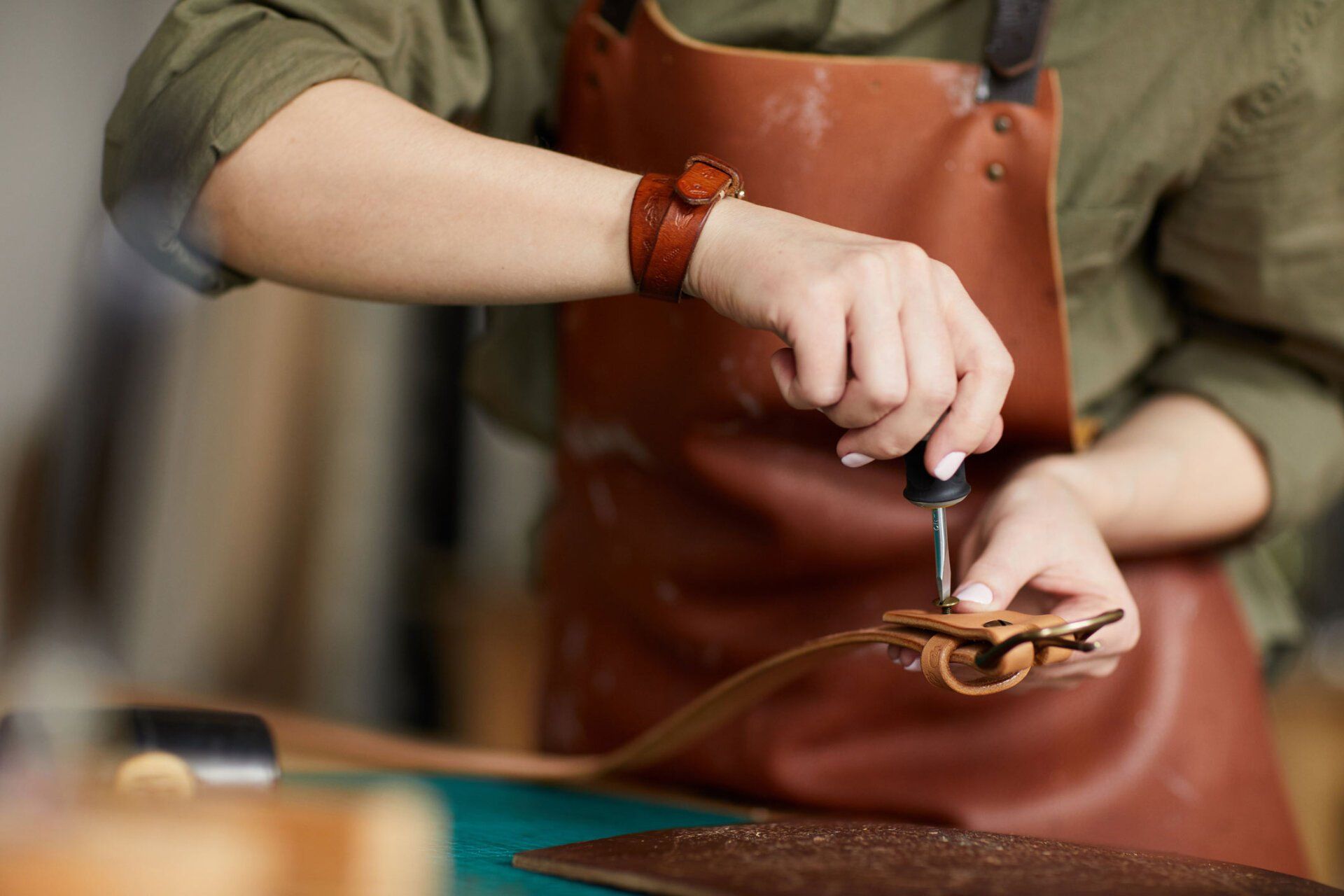 Making leather belt | Wollongong, NSW | City Mode Leather