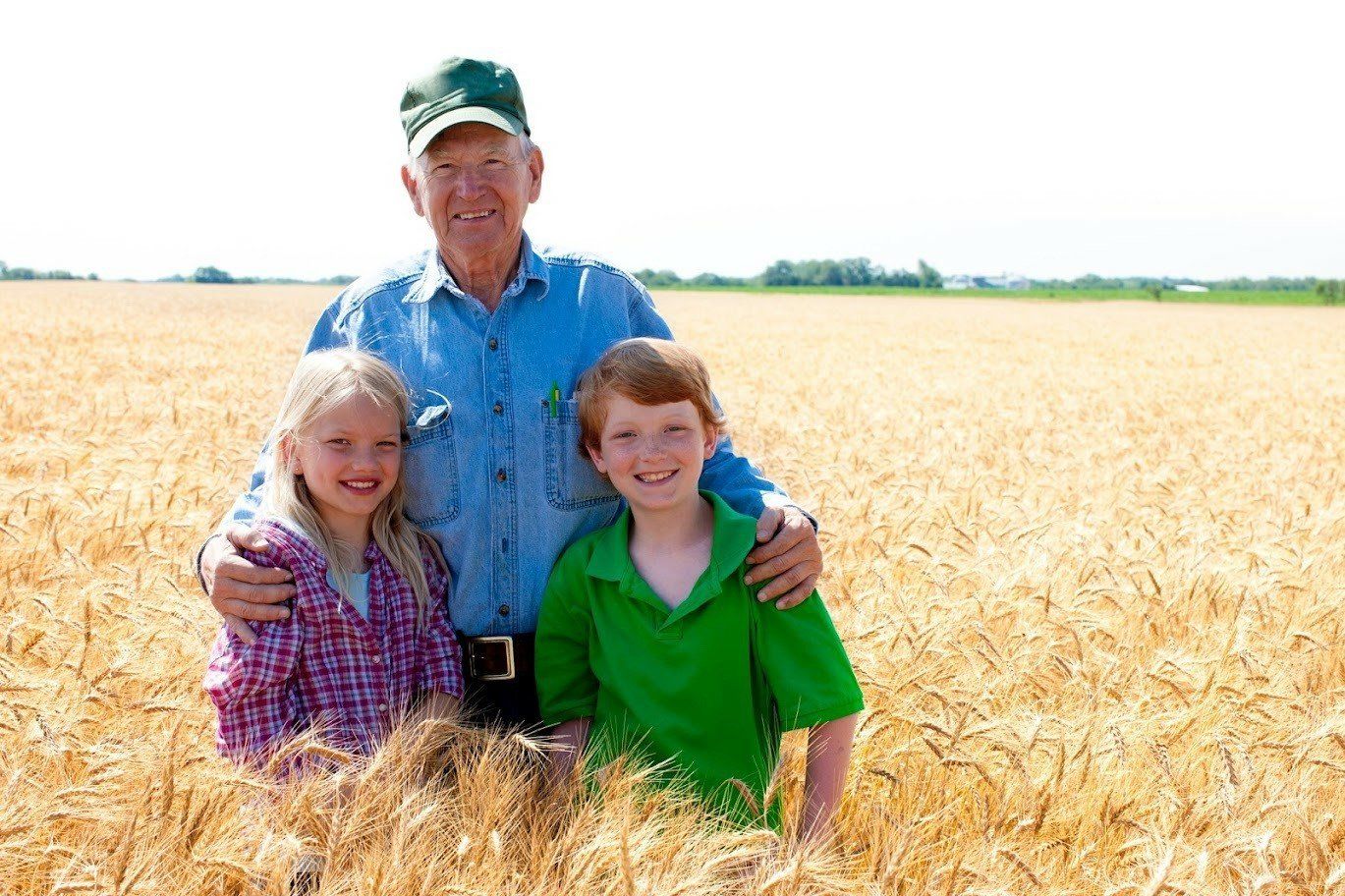 Grandfather with Two Children — Tampa, FL — Linsky Donald B