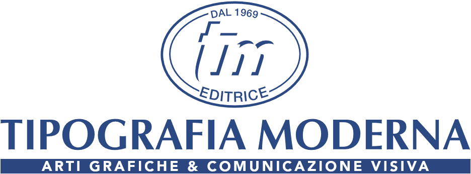 tipografia moderna logo