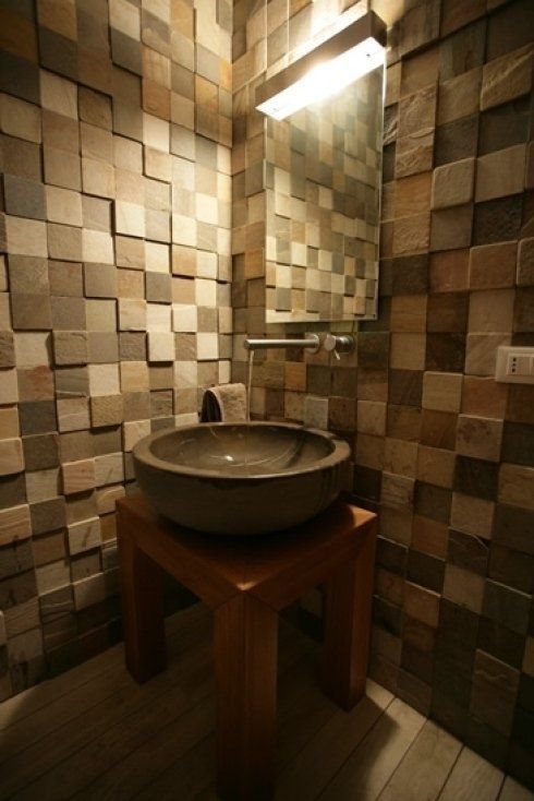 bagno mosaico marmo