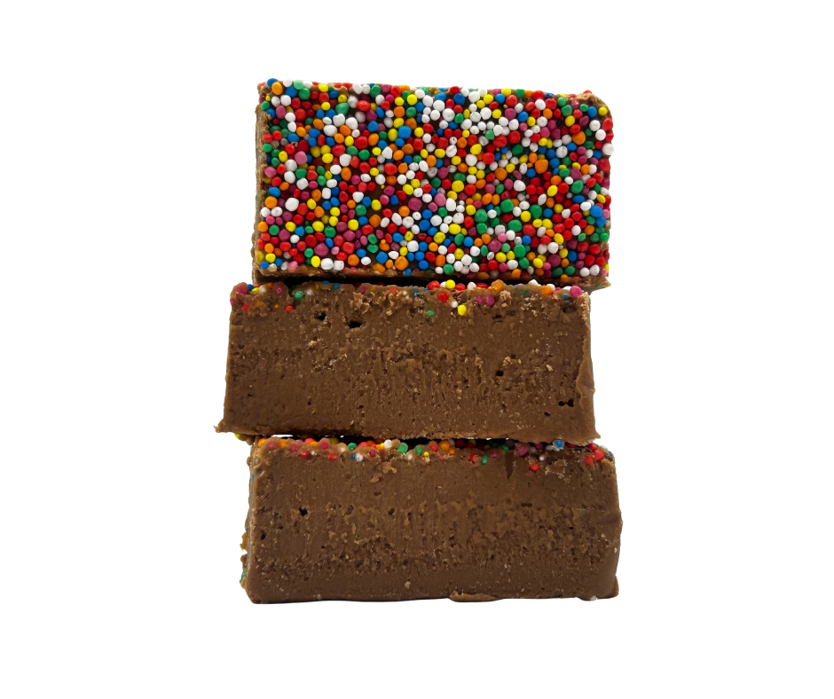 Milk Chocolate Sprinkles Fudge