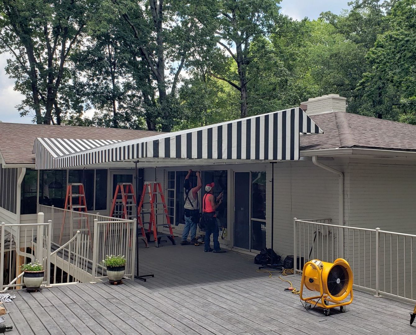 Gallery of Residential Awnings in Huntsville, AL Evans Awning Co