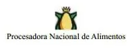 A logo for a company called procesadora nacional de alimentos