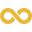 A yellow infinity symbol.
