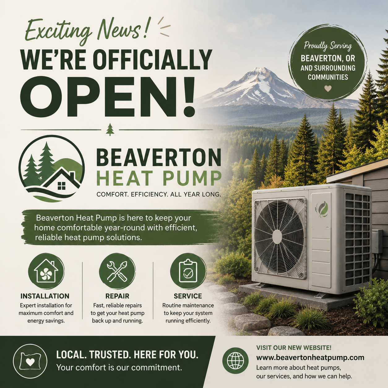 Lead Generation for Beaverton Heat Pump in Beaverton, OR